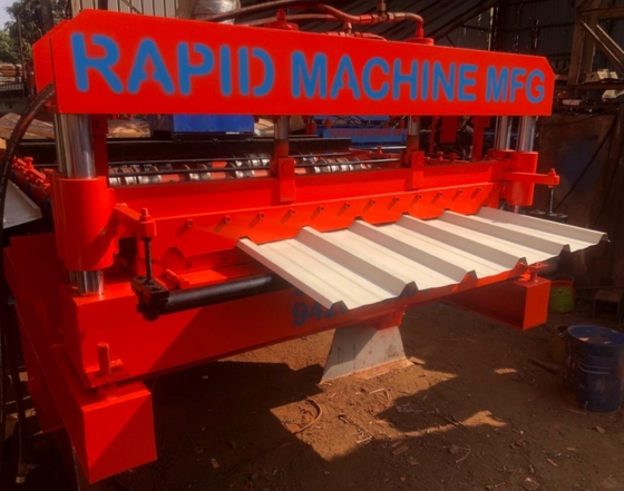 Trapezoidal/Corrugated/Hi-rib/K Span Truss Less Roofing Sheet making Machine